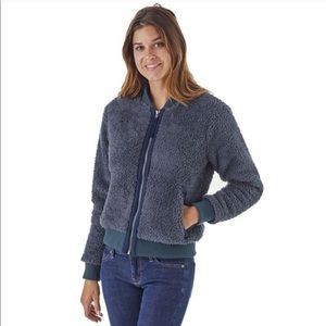 Los Gatos Patagonia Bomber Jacket Smolder Blue